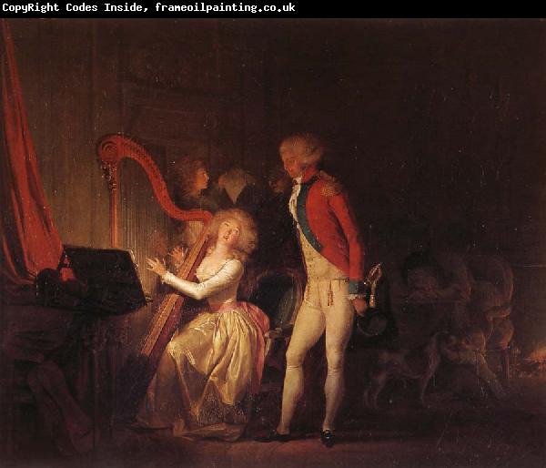 Louis-Leopold Boilly Le Concert inprovise ou le prix de l'harmonie